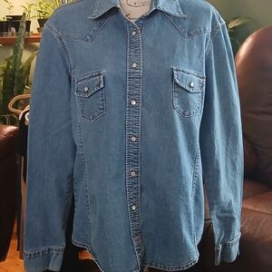 Signature Blue Denim with Orange Stitching